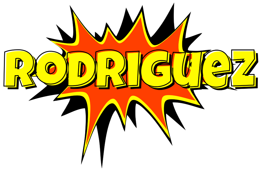 Rodriguez bazinga logo