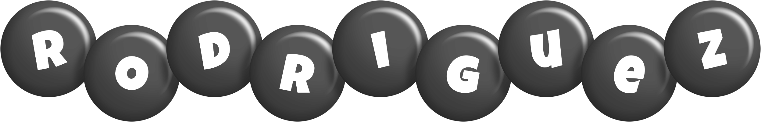 Rodriguez candy-black logo