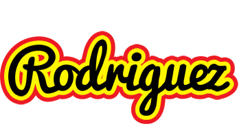 Rodriguez flaming logo