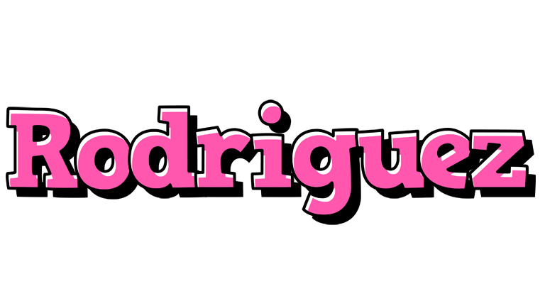 Rodriguez girlish logo