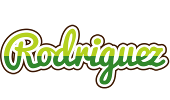 Rodriguez golfing logo