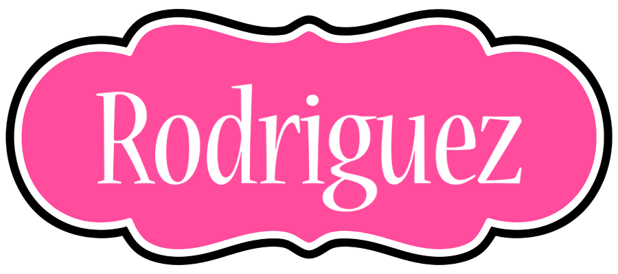 Rodriguez invitation logo