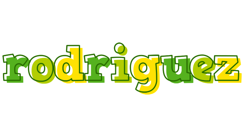Rodriguez juice logo