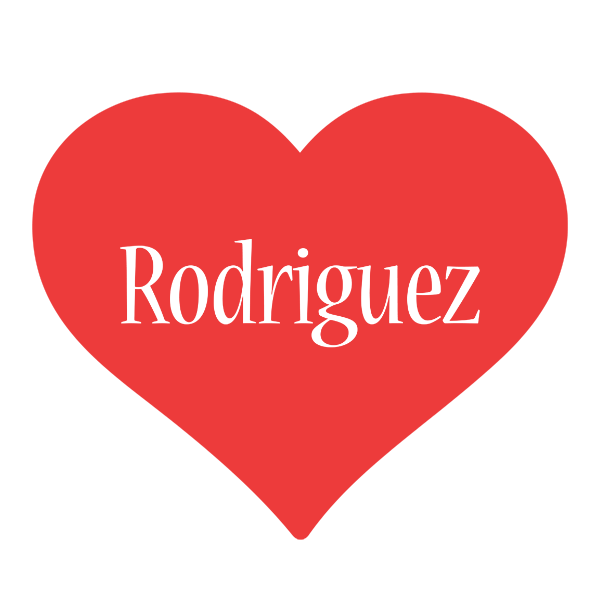 Rodriguez love logo