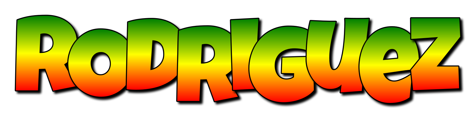 Rodriguez mango logo