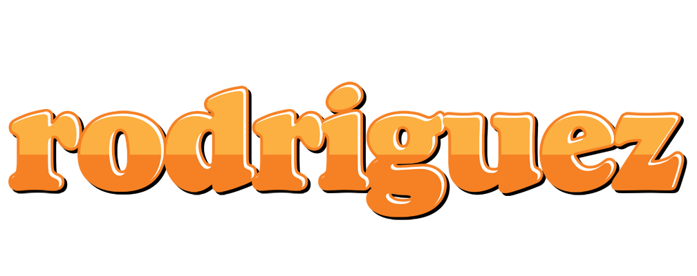 Rodriguez orange logo