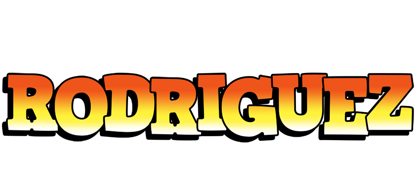 Rodriguez sunset logo