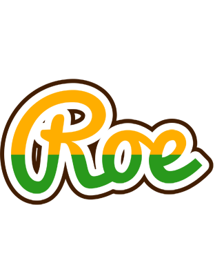 Roe banana logo