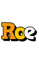 Roe cartoon logo