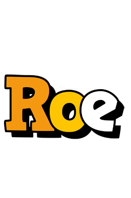 Roe cartoon logo
