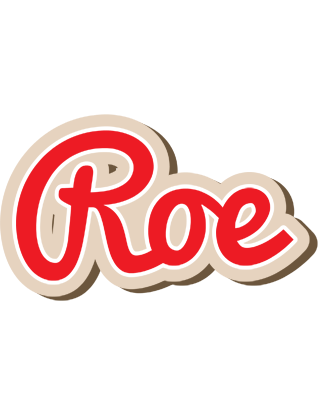 Roe chocolate logo