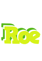 Roe citrus logo