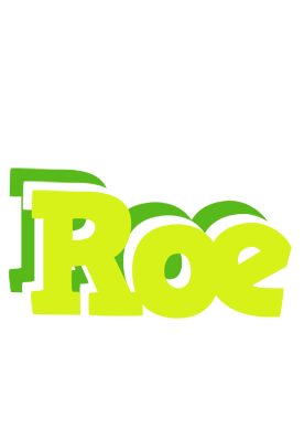 Roe citrus logo