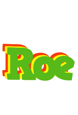 Roe crocodile logo