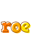 Roe desert logo