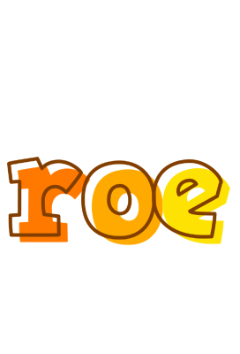 Roe desert logo