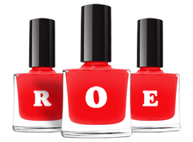 Roe fashion logo