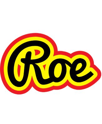 Roe flaming logo