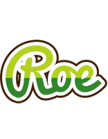 Roe golfing logo