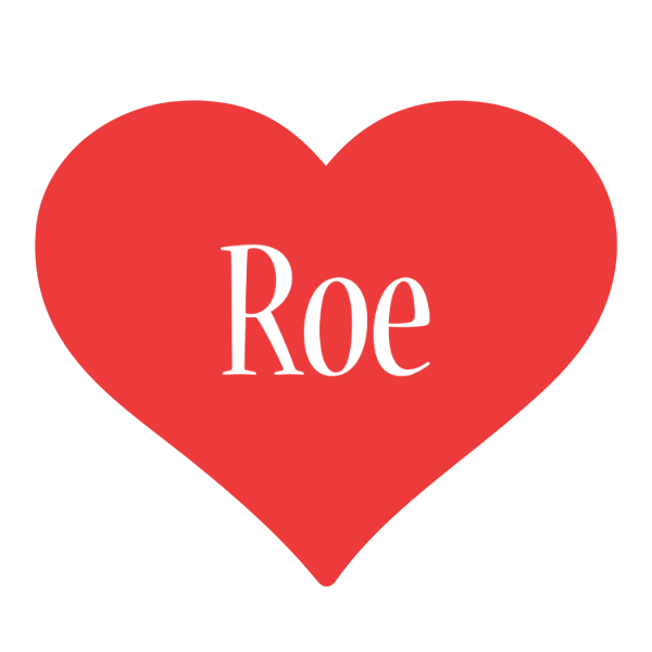 Roe love logo