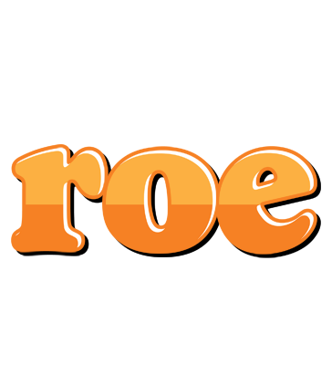 Roe orange logo