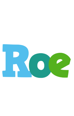 Roe rainbows logo