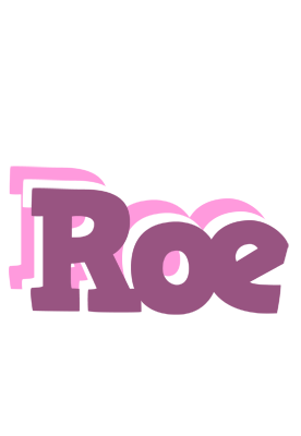 Roe relaxing logo