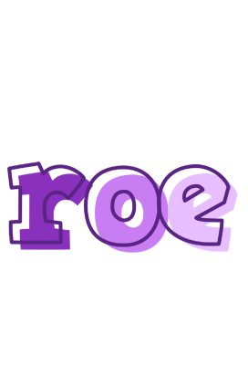 Roe sensual logo