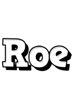 Roe snowing logo