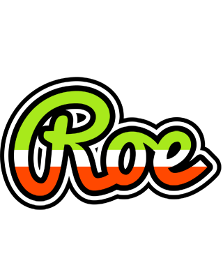Roe superfun logo
