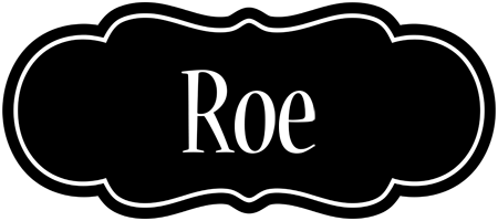 Roe welcome logo