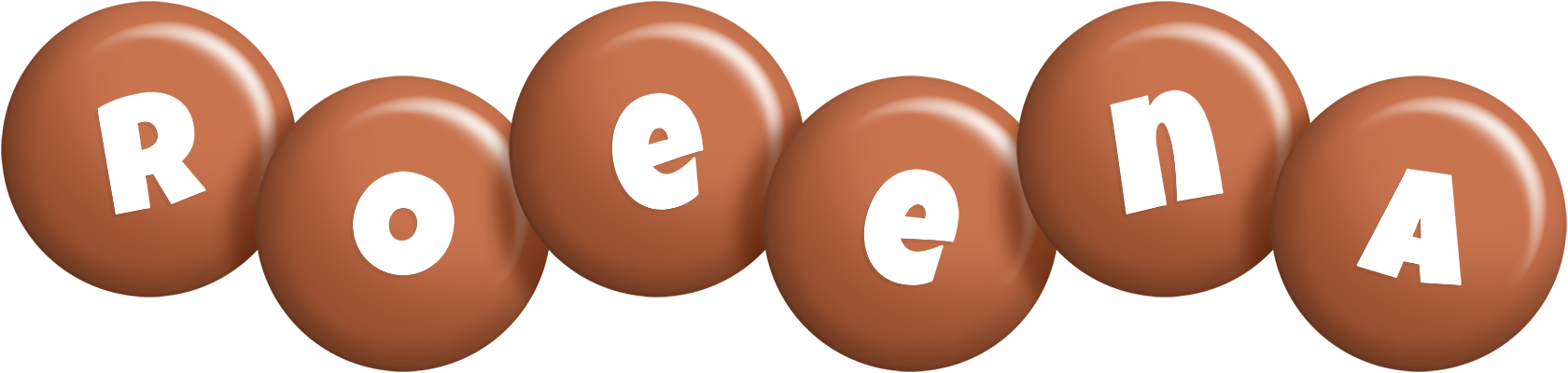 Roeena candy-brown logo
