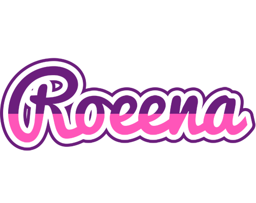 Roeena cheerful logo