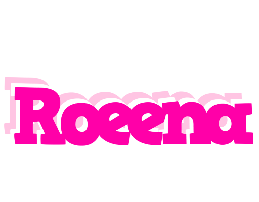 Roeena dancing logo