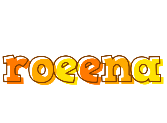 Roeena desert logo