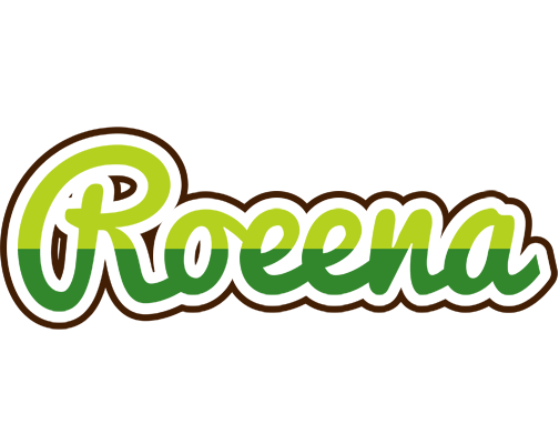 Roeena golfing logo