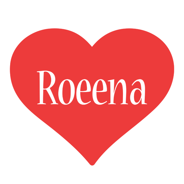 Roeena love logo