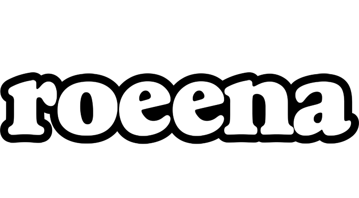 Roeena panda logo