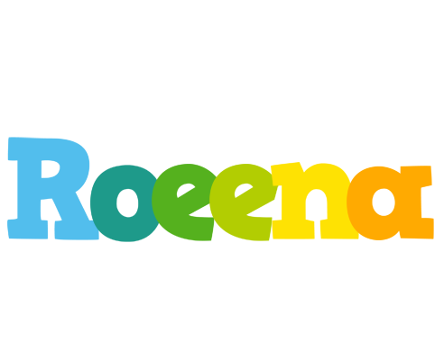 Roeena rainbows logo