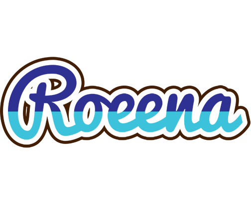 Roeena raining logo