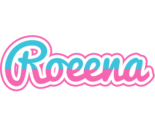 Roeena woman logo