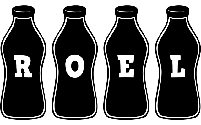 Roel bottle logo