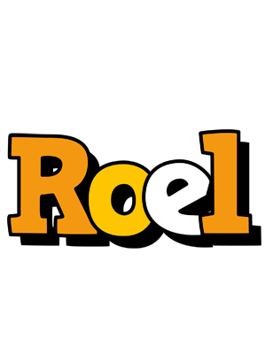 Roel cartoon logo