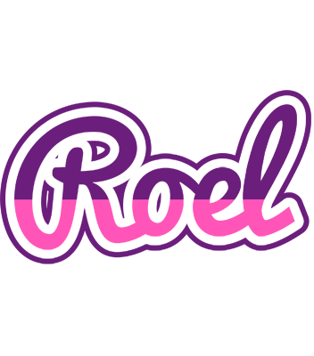 Roel cheerful logo