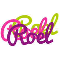 Roel flowers logo