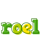 Roel juice logo