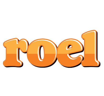 Roel orange logo
