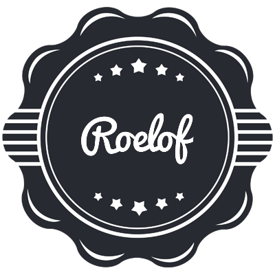Roelof badge logo