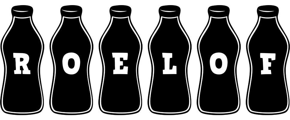 Roelof bottle logo