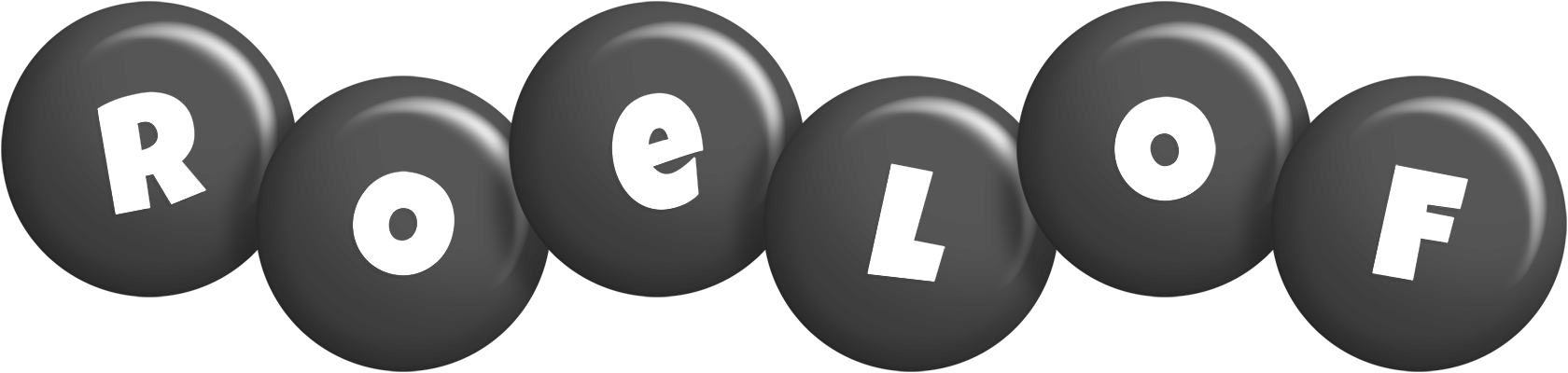 Roelof candy-black logo